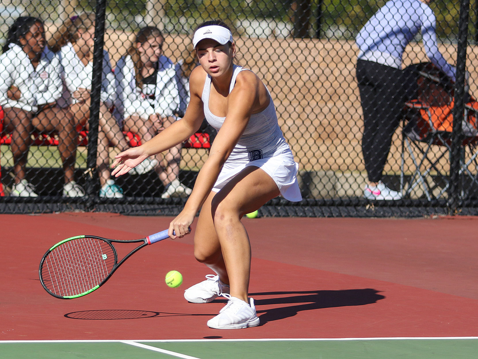 John Burroughs vs. Visitation tennis